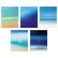 Тетрадь 96л А5 клетка скоба Небо BG 1/5/50