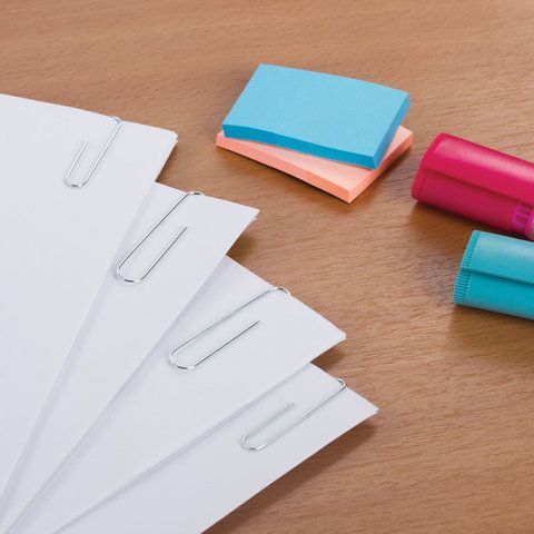 Скрепки 50мм 50шт оцинкованные BRAUBERG 1/10/300