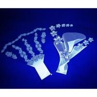 Пакет для цветов п/п рюмка печать +печать 10х30х40 100/100