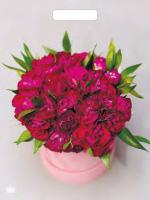 Пакет с вырубной ручкой (31х40)-60 Букет пионов Тико 50/500